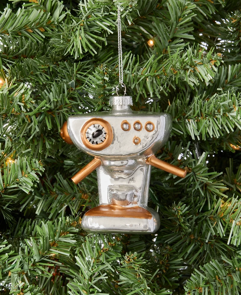 Holiday Lane Foodie Coffee Machine Ornament, Macy's Exclusive