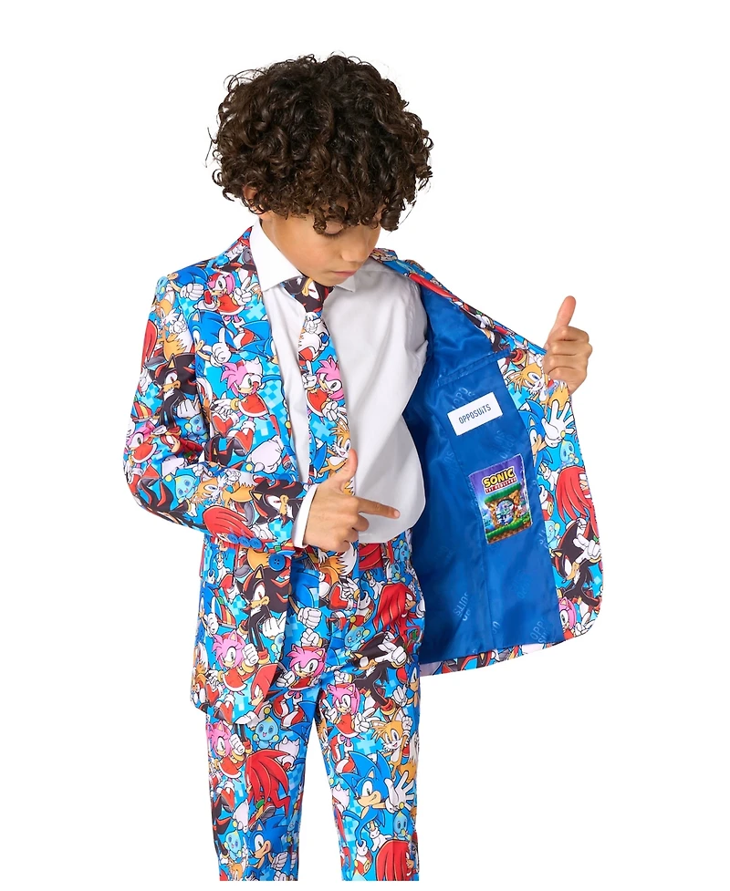 OppoSuits Little Boys Sonic Suit