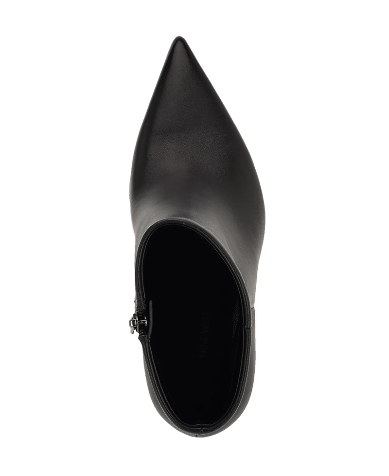 Nine West Women's Ariza Tapered Block Heel Booties
