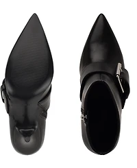 Nine West Women's Colin Buckle Strap High Ankle Booties