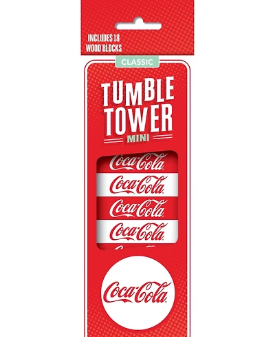 MasterPieces Family Games - Coca-Cola Travel Sized Tumble Tower