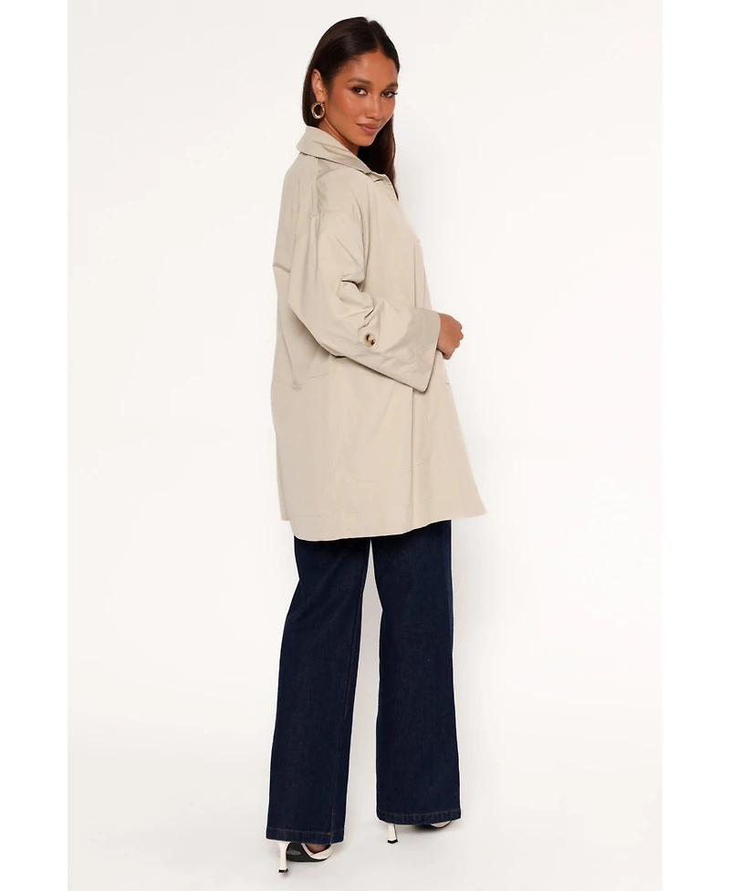 Petal and Pup Women's Stella Button Front Collar Jacket