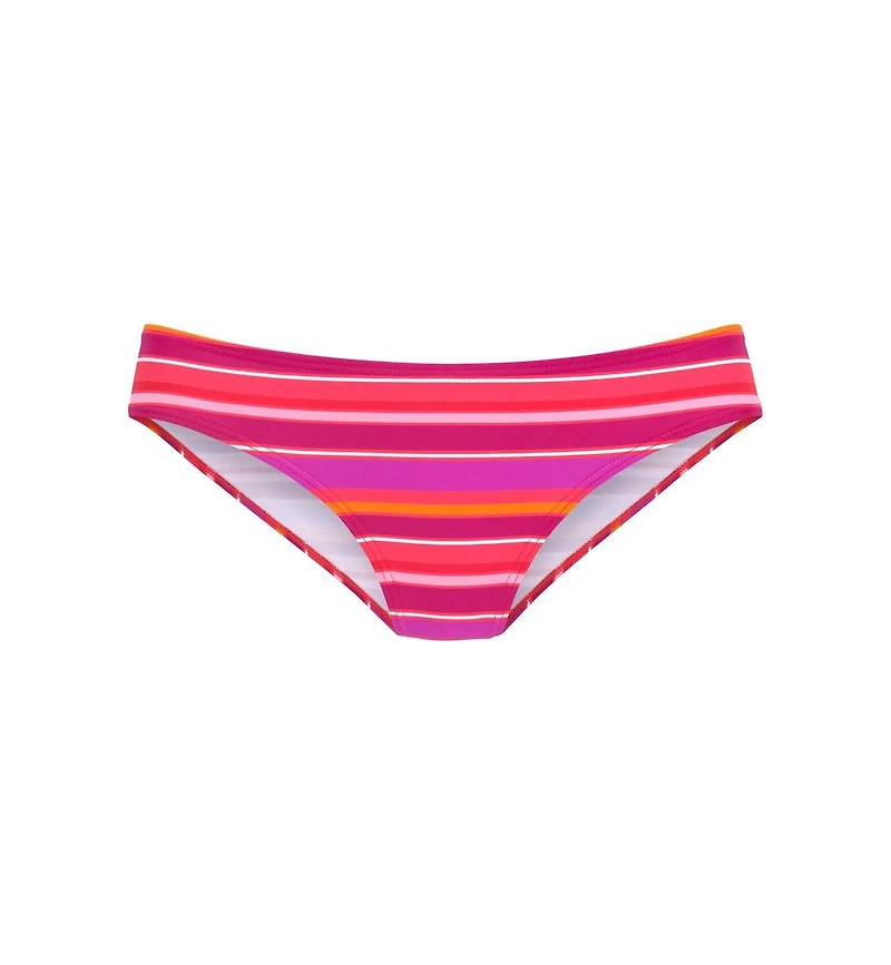 Lascana Women's Striped Classic Bikini Swimsuit Bottom