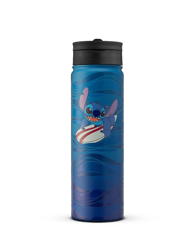 JoyJolt 22 oz. Stitch Surf's Up Vacuum Insulated Water Bottle