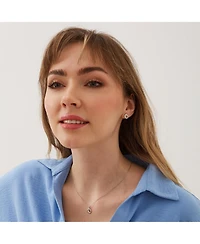 Spero London Dripping Molten Natural Textured Sterling Silver Authentic Pendant Necklace