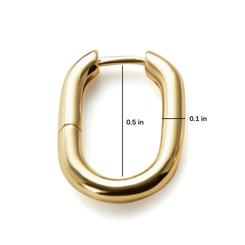 Ana Luisa Silver Hoop Earrings - Rox Small