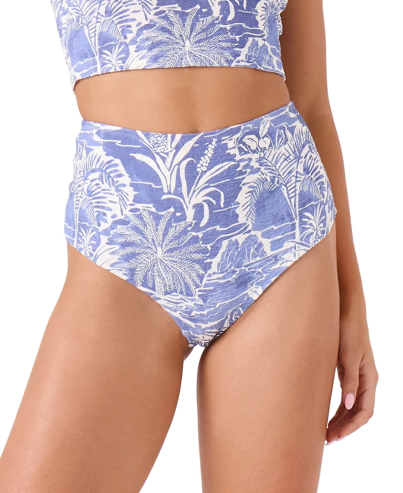 Roxy Juniors' Mana Boy-Cut High-Rise Cheeky Bikini Bottoms