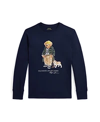 Polo Ralph Lauren Big Boys Bear Long Sleeve T-Shirt