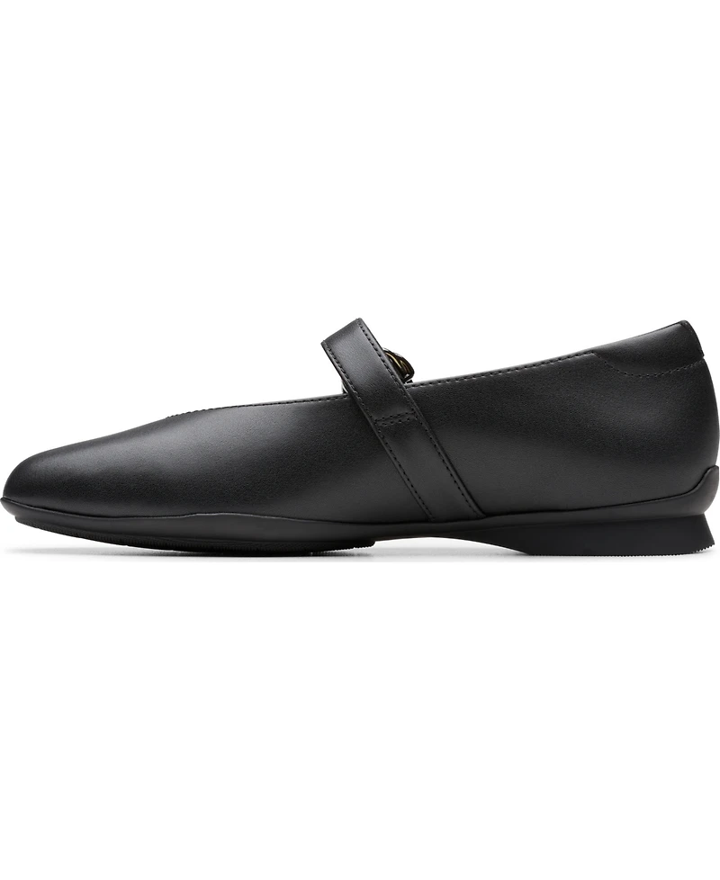 Clarks Women's Jazmynn Iris Square Toe Mary Jane Flats