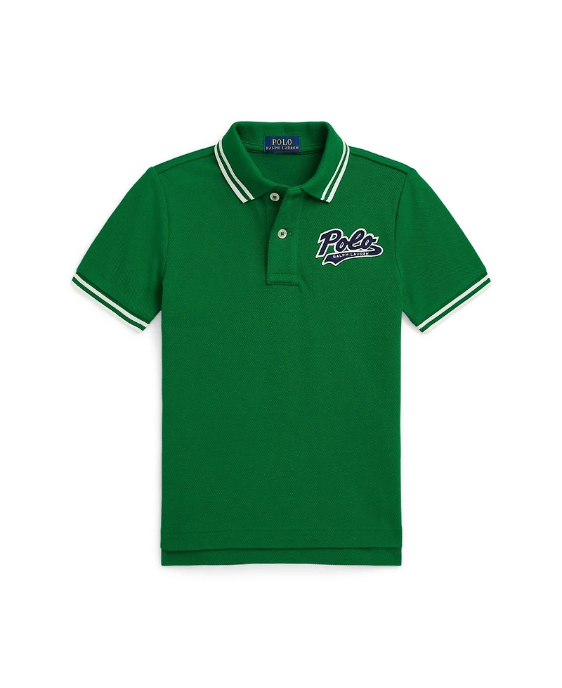 Polo Ralph Lauren Toddler and Little Boys Logo Mesh Shirt