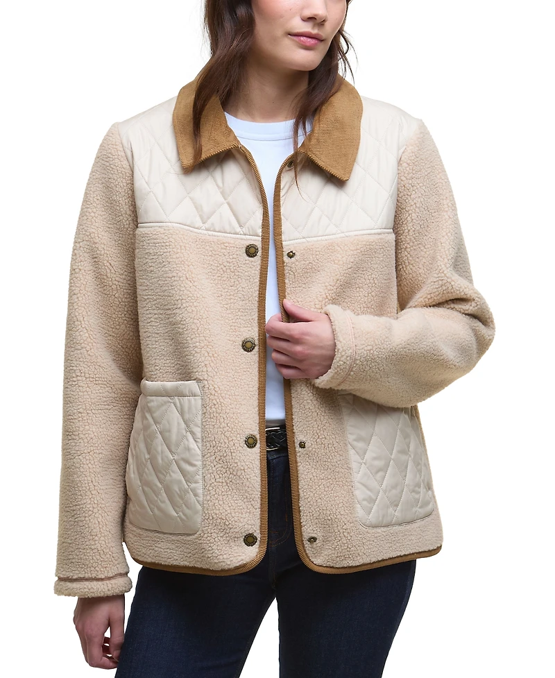 Barbour Women's Laurel Quilted Fleece Jacket