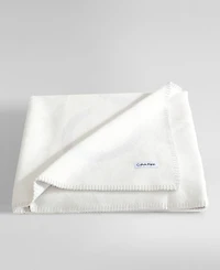 Calvin Klein Logo Reversible Throw, 50" x 70"