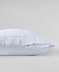 Calvin Klein Cotton Gauze Solid Decorative Pillow Cover, 22" x