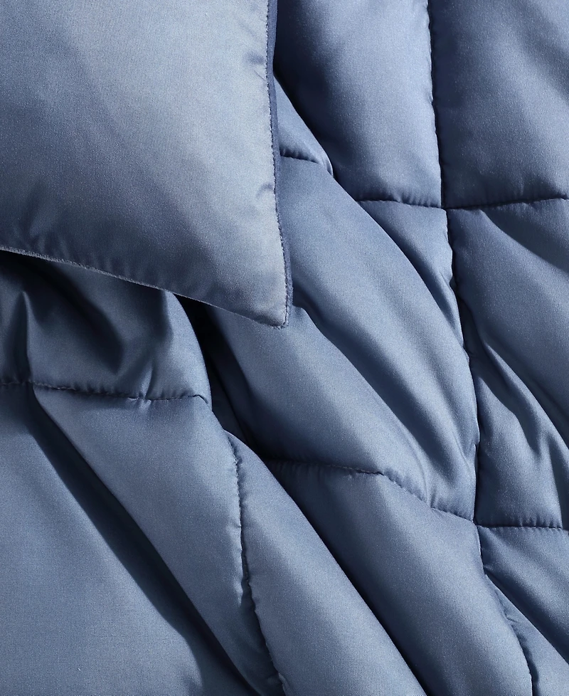 Calvin Klein Washed Solid Reversible Plush 5-Pc. Comforter Set, Twin/Twin Xl