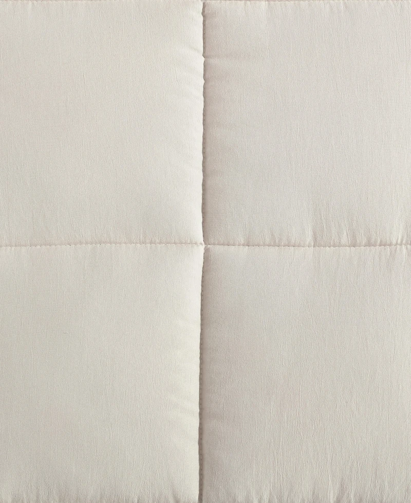Calvin Klein Washed Solid Reversible Plush 7-Pc. Comforter Set, Queen