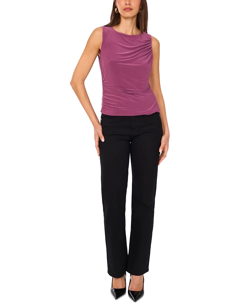 Vince Camuto Women's Sleeveless Ruched Blouse