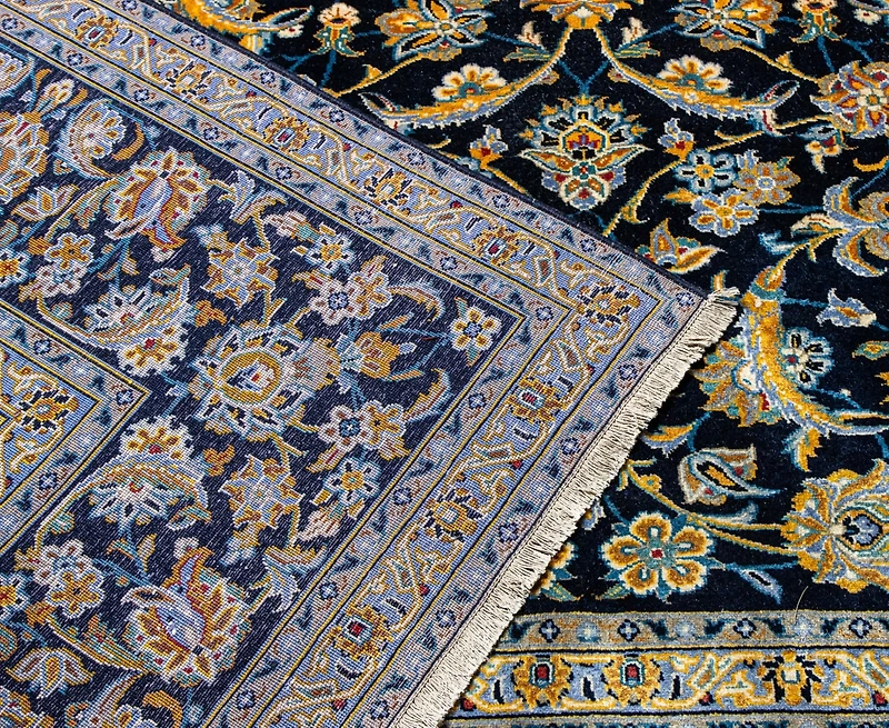 Bashian One of a Kind Kashan 626237 9'5''x13'8'' Area Rug