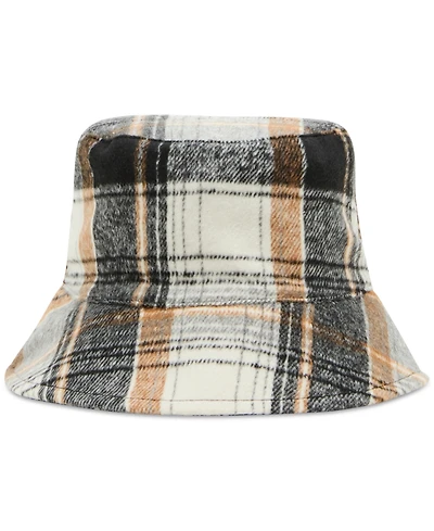 Steve Madden Small Tartan Plaid Bucket Hat