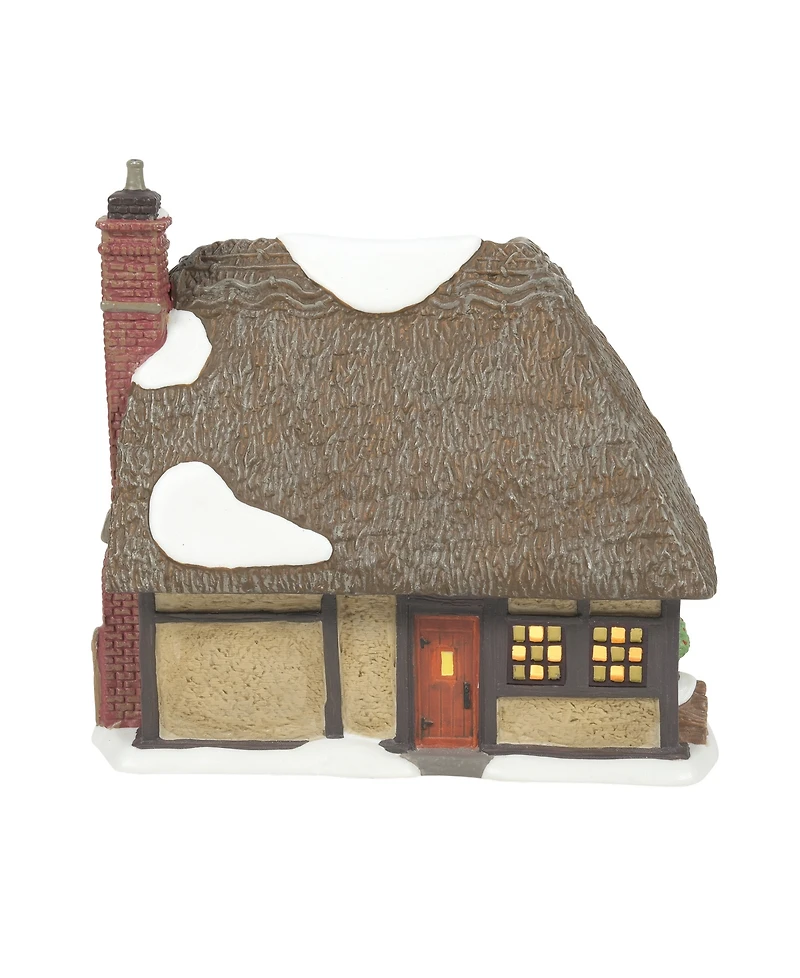 Department 56 Dickens' Village Master Thatcher's Cottage Dickens Village
