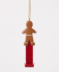 Jim Shore Gingerbread Man Pez Ornament