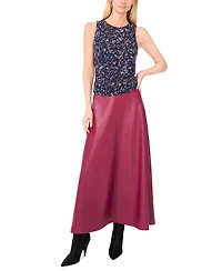 Vince Camuto Women's Sleeveless Rouched Blouse