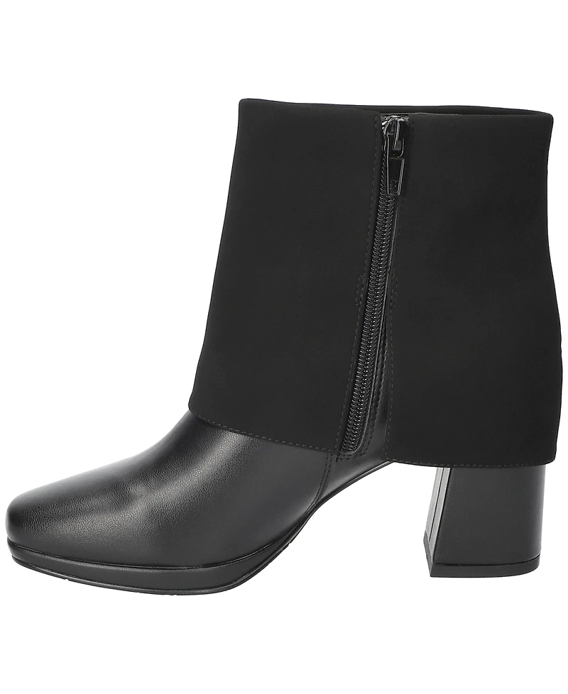 Easy Street Women's Sutton Square Toe Ankle Boots