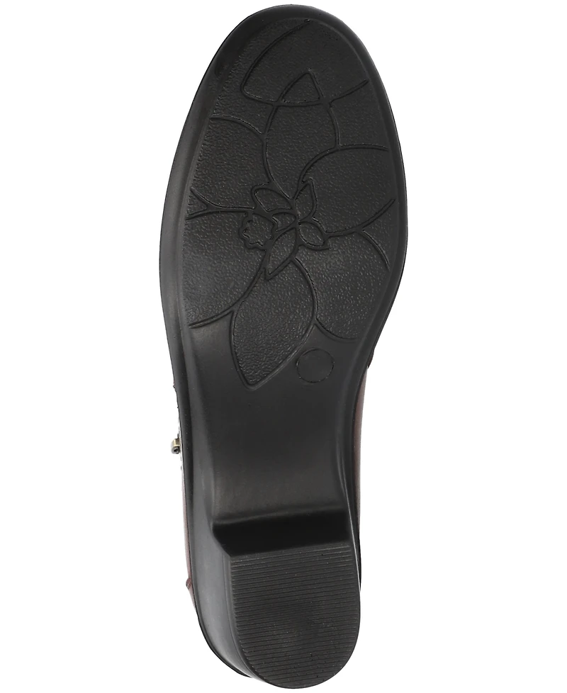 Easy Street Women's Jeanie Ankle Zipper Boots