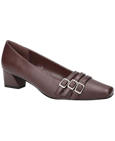 Easy Street Women's Enya Square Toe Pumps