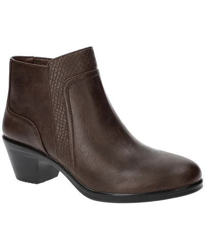 Easy Street Women's Langley Zipper Ankle Boots