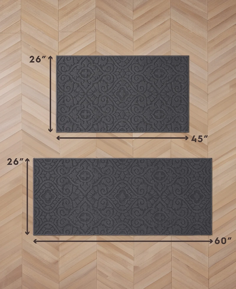 Laura Ashley Feya Tufted 2-Pc. Runner Rug Set