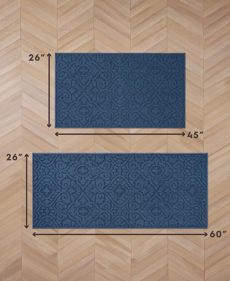Laura Ashley Feya Tufted 2-Pc. Runner Rug Set