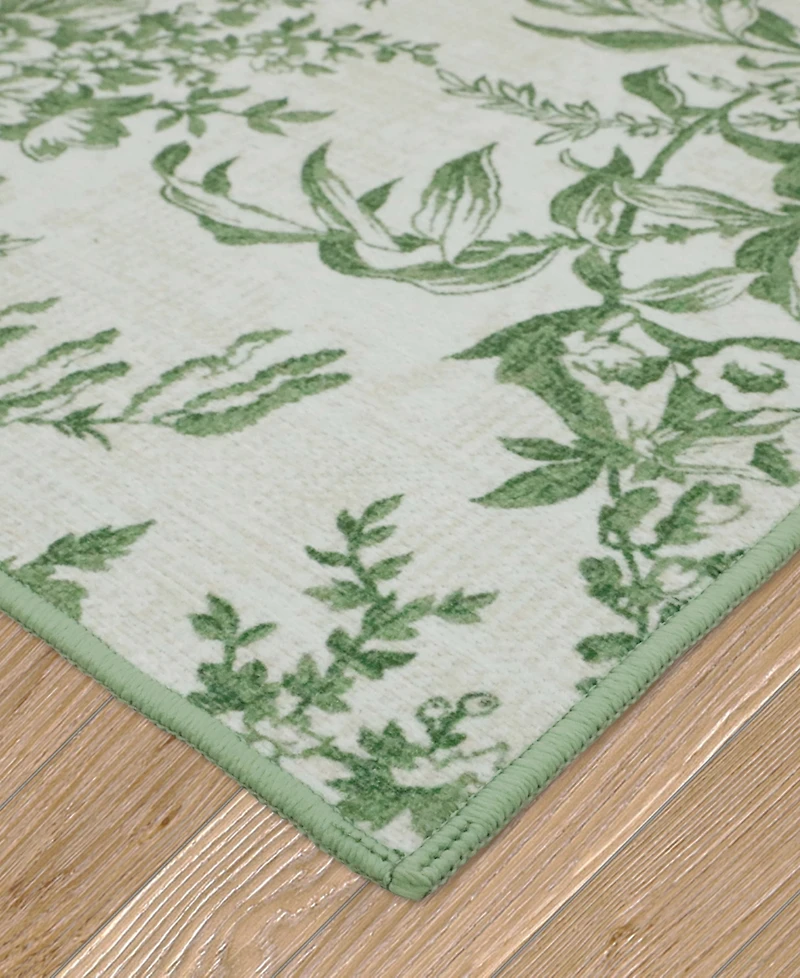 Laura Ashley Imagine Printed Chenille 2-Pc. Runner Rug Set