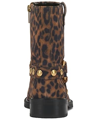 Vince Camuto Women's Amais Full Zip Closure Moto Booties