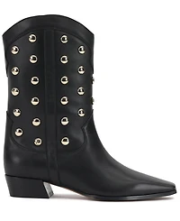 Vince Camuto Women's Prilie Studded Snip-Toe Western Boots