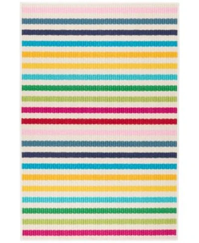Dash Albert Rugs By Annie Selke Rainbow Stripe Machine Washable Da2052 Rug Collection