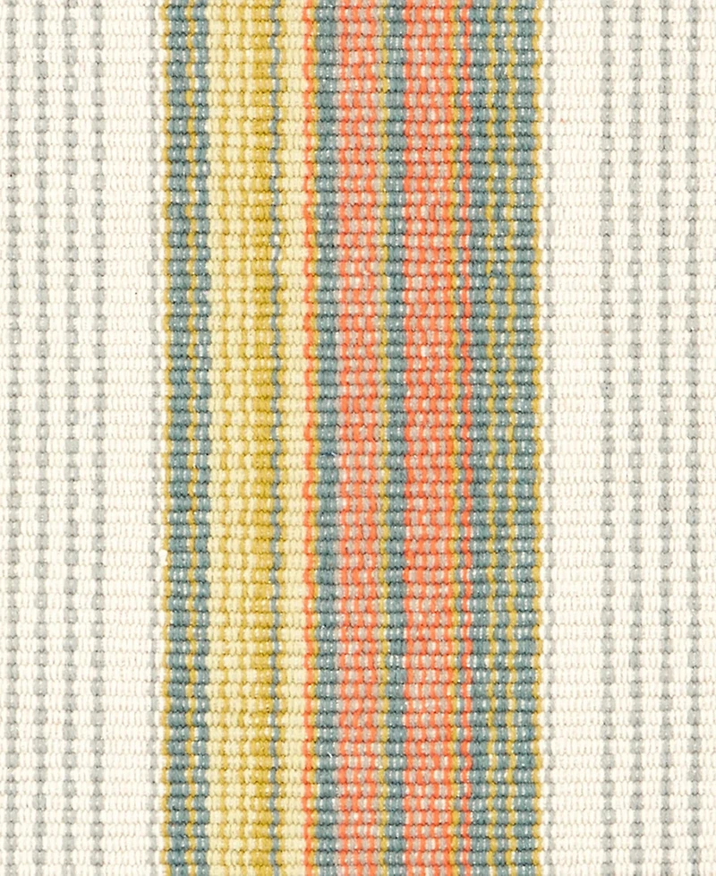 Dash and Albert Rugs by Annie Selke Sloane Stripe DA2027 5'x8' Area Rug