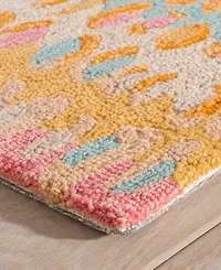 Dash and Albert Rugs by Annie Selke Paint Chip Wool DA1833 4'x6' Area Rug