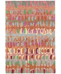 Dash and Albert Rugs by Annie Selke Paint Chip Wool DA1834 3'x5' Area Rug