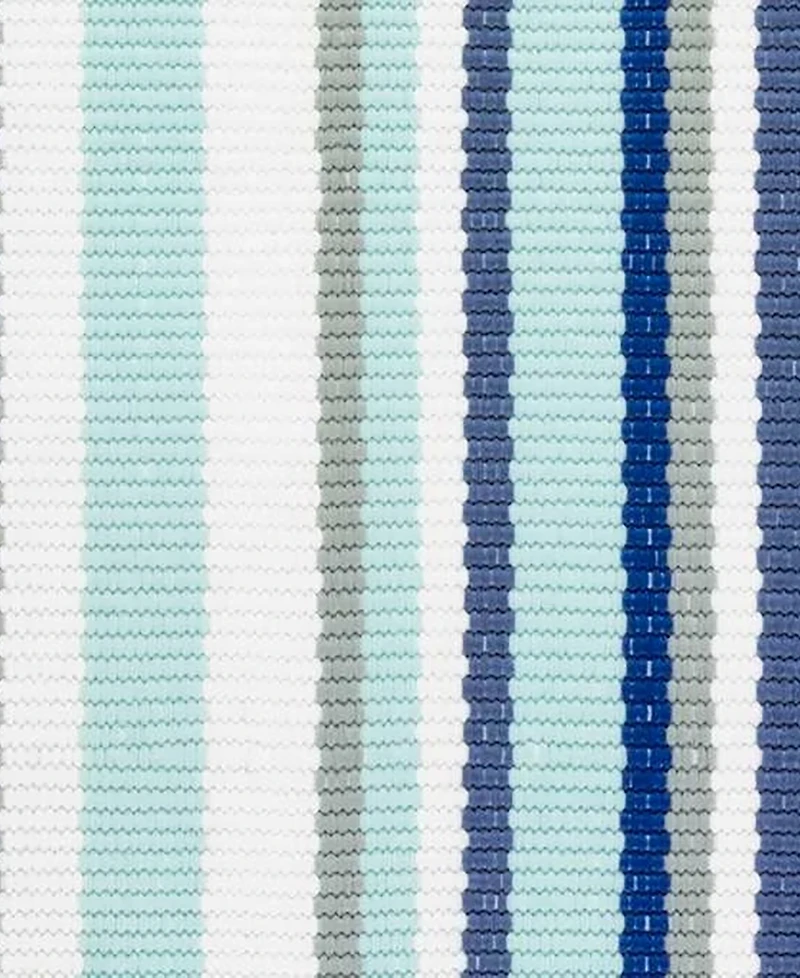Dash and Albert Rugs by Annie Selke Skyler Stripe Indoor/Outdoor DA1360 8'x10' Area Rug