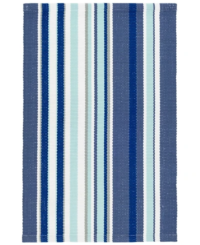 Dash and Albert Rugs by Annie Selke Skyler Stripe Indoor/Outdoor DA1360 2'x3' Area Rug