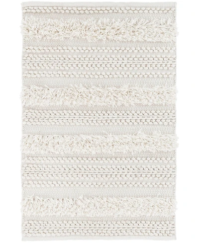 Dash and Albert Rugs by Annie Selke Zhara Stripe Performance DA1039 5'x8' Area Rug