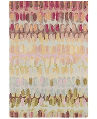 Dash and Albert Rugs by Annie Selke Paint Chip Wool DA1002 6'x9' Area Rug