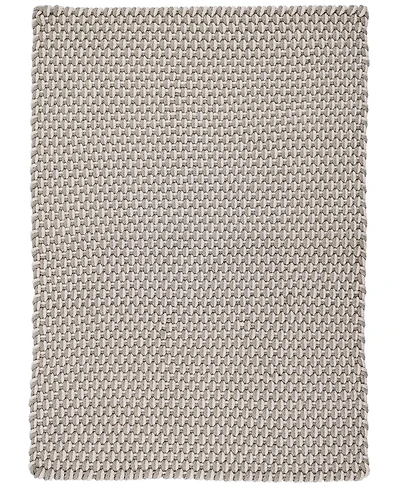 Dash and Albert Rugs by Annie Selke Two-Tone Rope Indoor/Outdoor RDB224 5'x8' Area Rug