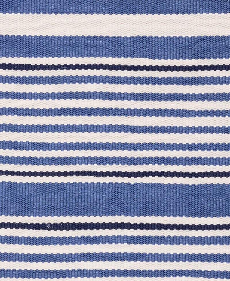 Dash and Albert Rugs by Annie Selke Rugby Stripe Indoor/Outdoor RDB176 5'x8' Area Rug