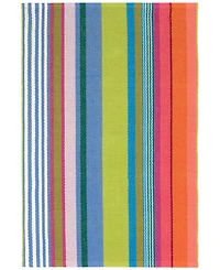 Dash and Albert Rugs by Annie Selke Mellie Stripe Cotton RDA437 6'x9' Area Rug