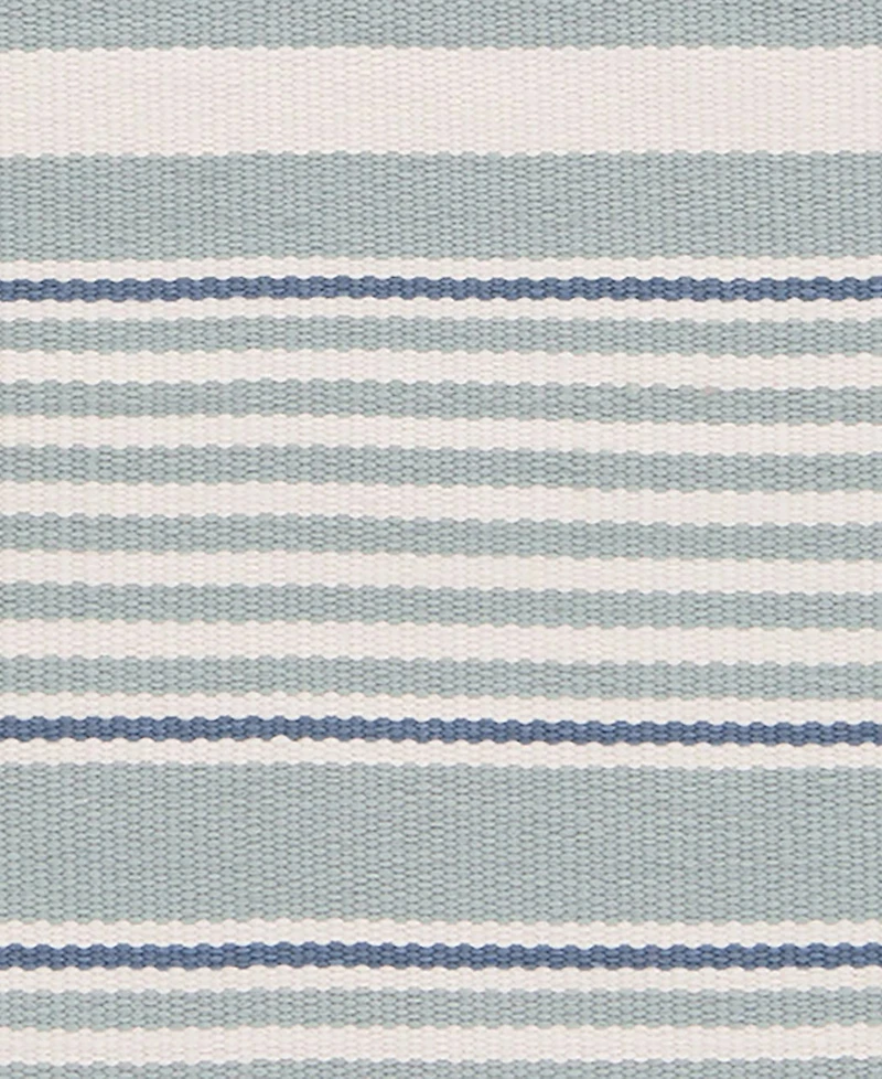 Dash and Albert Rugs by Annie Selke Rugby Stripe Indoor/Outdoor RDB177 4'x6' Area Rug