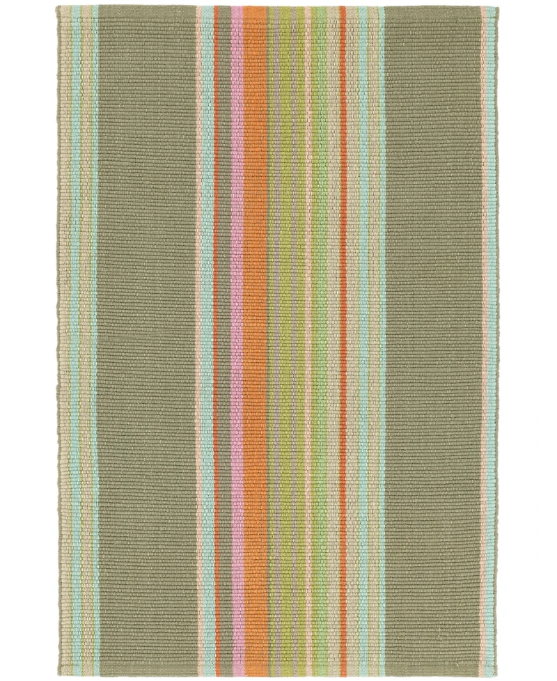 Dash and Albert Rugs by Annie Selke Stone Soup Cotton RDA019 6'x9' Area Rug