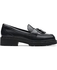 Clarks Women's Lauryl Tassel Slip-On Loafers