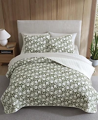 Eddie Bauer Garden Bloom Cotton Reversible -Pc. Quilt Set