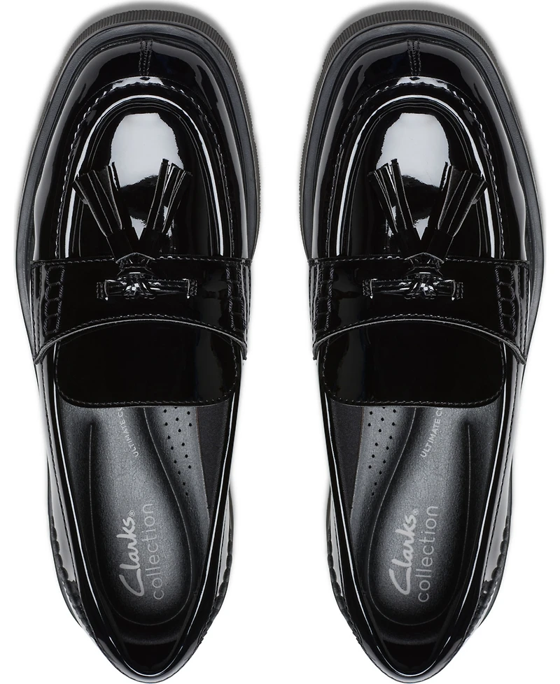 Clarks Women's Lauryl Tassel Slip-On Loafers